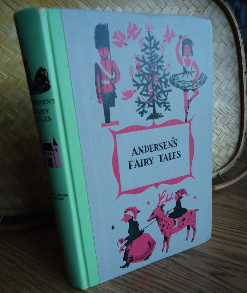 Andersen's Fairy Tales Junior Deluxe Edition VTG Pink Green Staging Decor