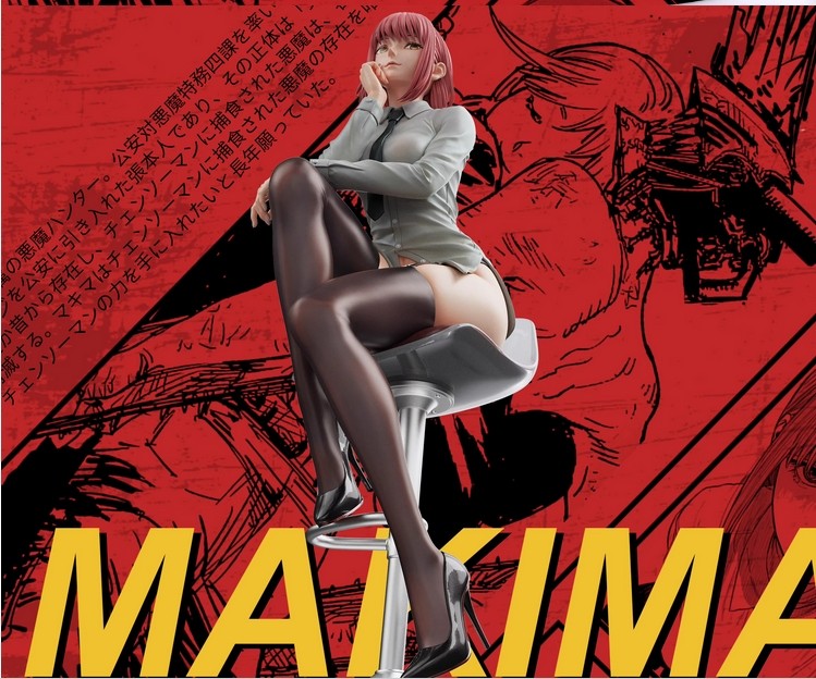BBGIRL Studio Chainsaw Man Statue Makima Resin Model in stock 1/6 Scale Anime