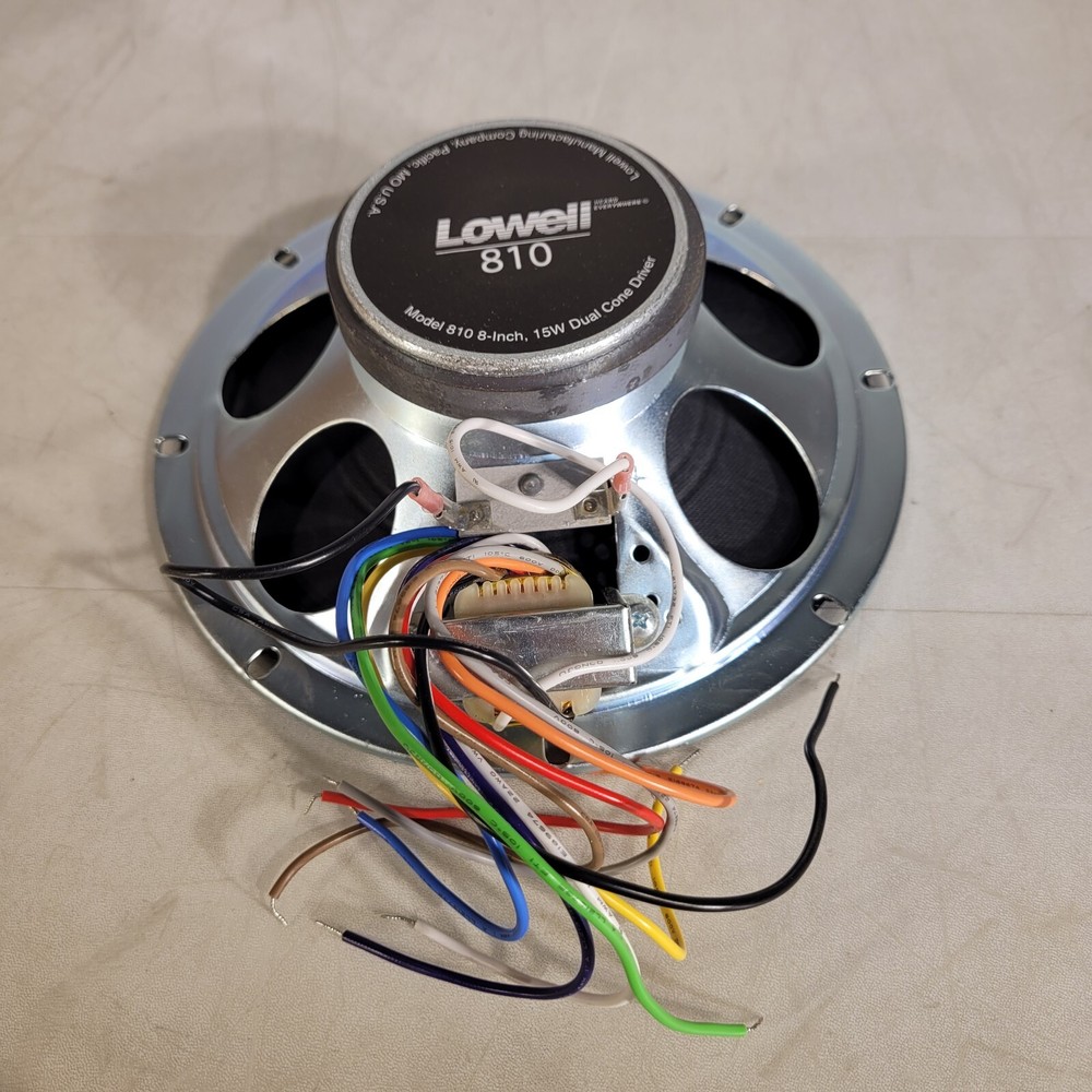 Lowell 810-T72 Speaker Assembly 8