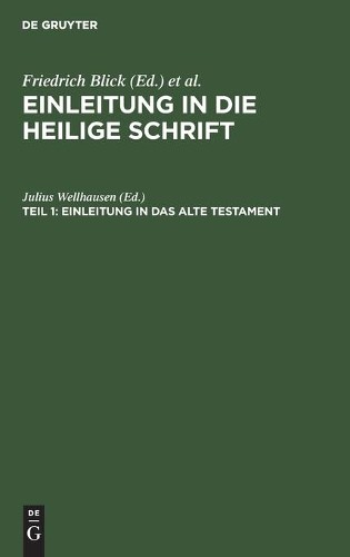 Einleitung in das Alte Testament (Hardback)