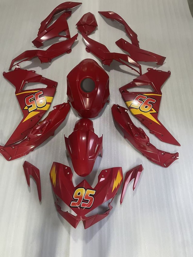 New Injection Red Full Fairing Fit for Kawasaki NINJA 500 2024 2026 a11