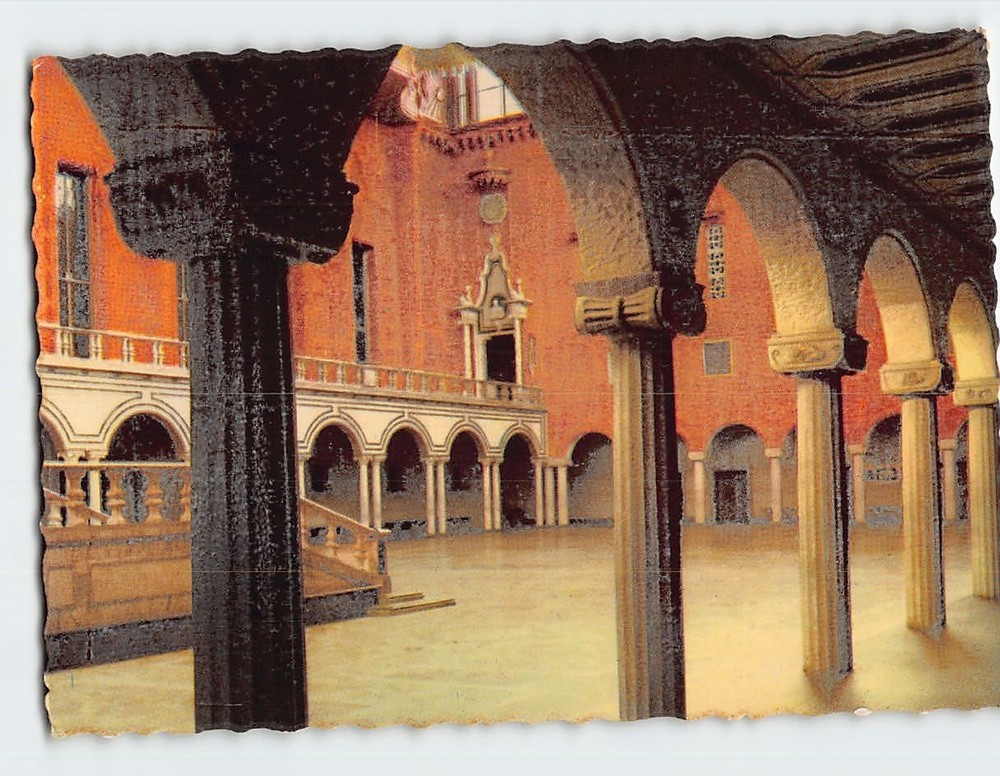 Postcard The Blue Hall City Hall Stockholm Sweden