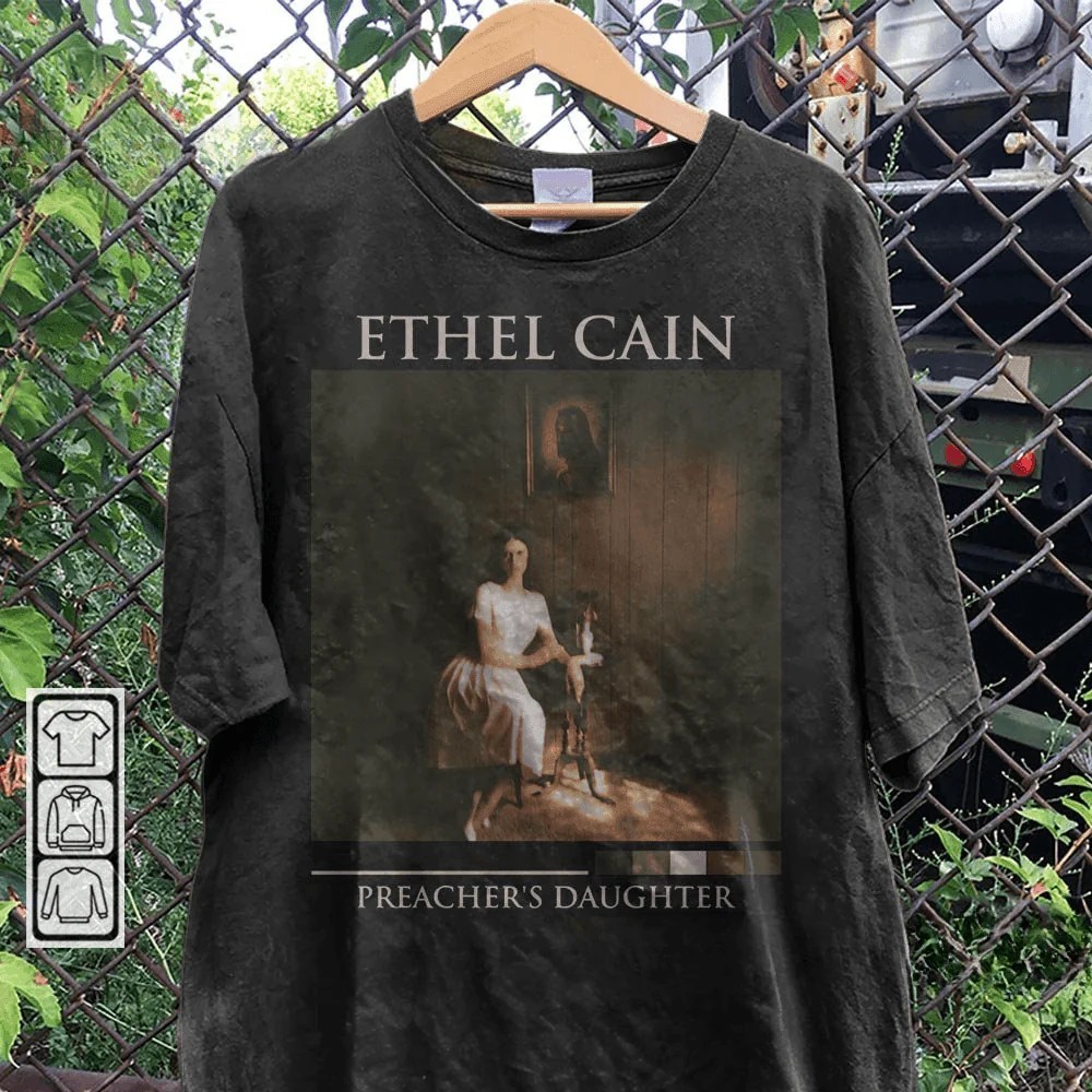 Ethel Cain Music Shirt, Preacher's Daughter Album Merch 3 IA335