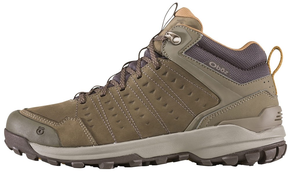 Men's Sypes Mid Leather B-Dry Hiking Shoe - Outdoor Trekking Footwear