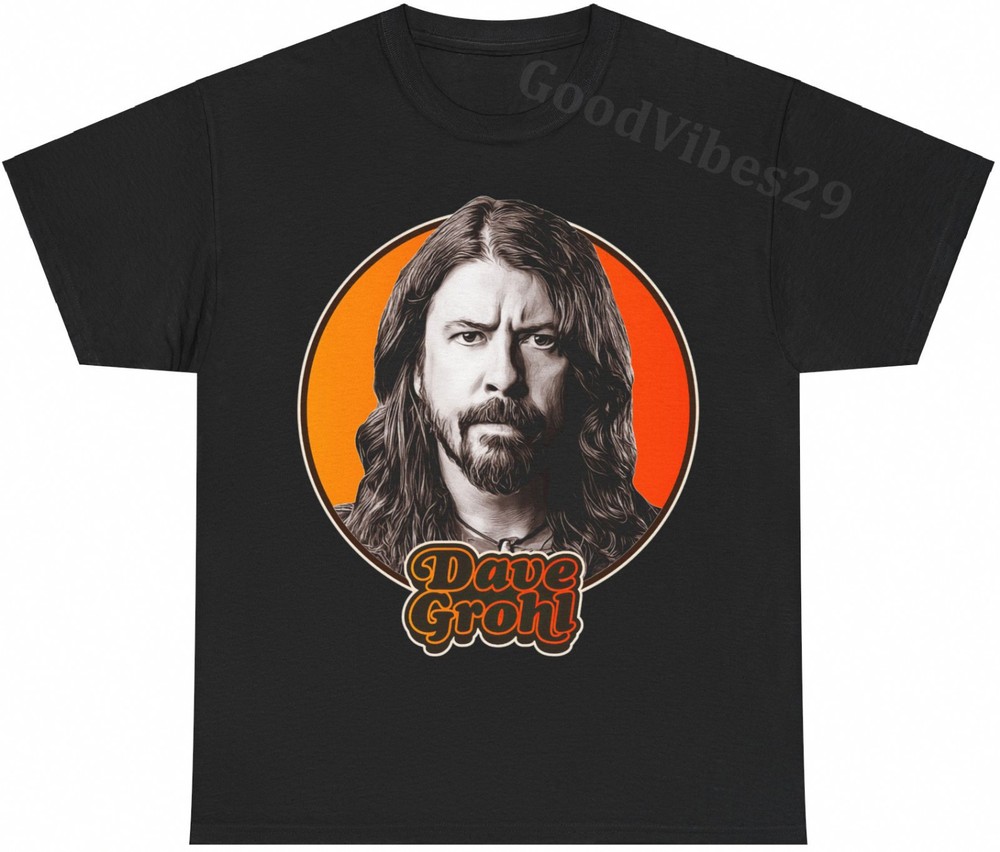 Dave Grohl Vintage Aesthetic Gift Rock Band T-Shirt S-5XL Men Women Unisex