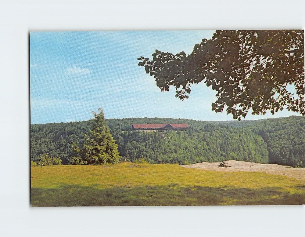 Postcard Blackwater Lodge Davis West Virginia