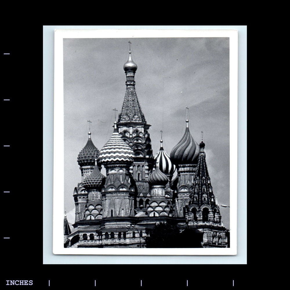 Old Vintage Photo ST BASIL'S CATHEDRAL MOSCOW RUSSIA