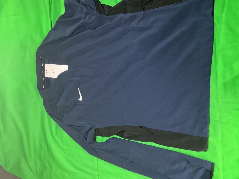 Nike Stock Long Sleeve Softball Windshirt Women's Medium Blue DO9170-419 NWT