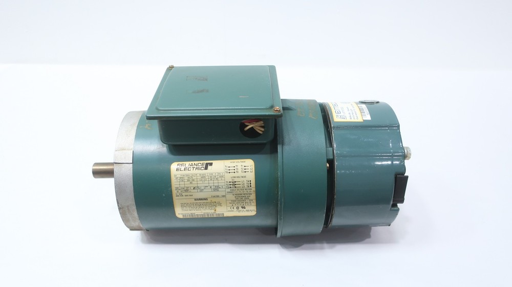 Reliance Electric P14H7206G Brake Motor Fb143tc 1hp 1725rpm 3ph 208-230/460v-ac