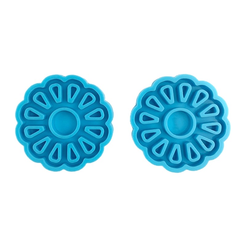 Chrysanthemum Epoxy Resin Earring Mold Silicone Pendant Casting