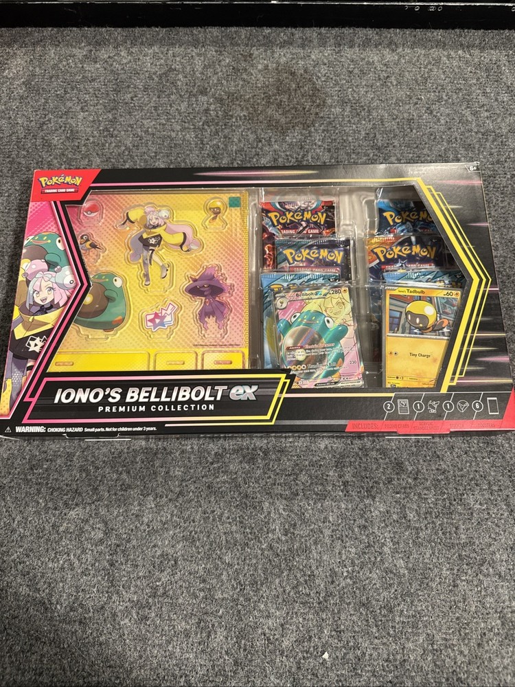 Pokemon Ionos Bellibolt Ex Premium Collection Box