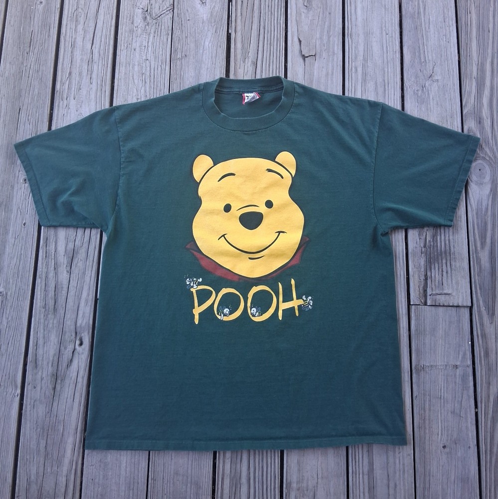 Vintage 90s Y2K Disney Designs Winnie The Pooh Big Face Shirt Made In USA 2XL