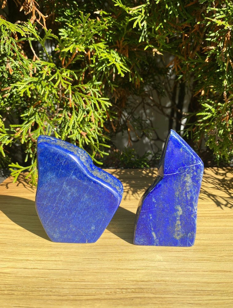 Lapis Lazuli Freeform Natural Blue Crystal Gemstone High Quality Smooth Polished