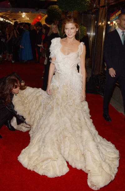 Debra Messing at 2002 VH1 Vogue Fashion Awards Arrivals at Radio C- Old Photo