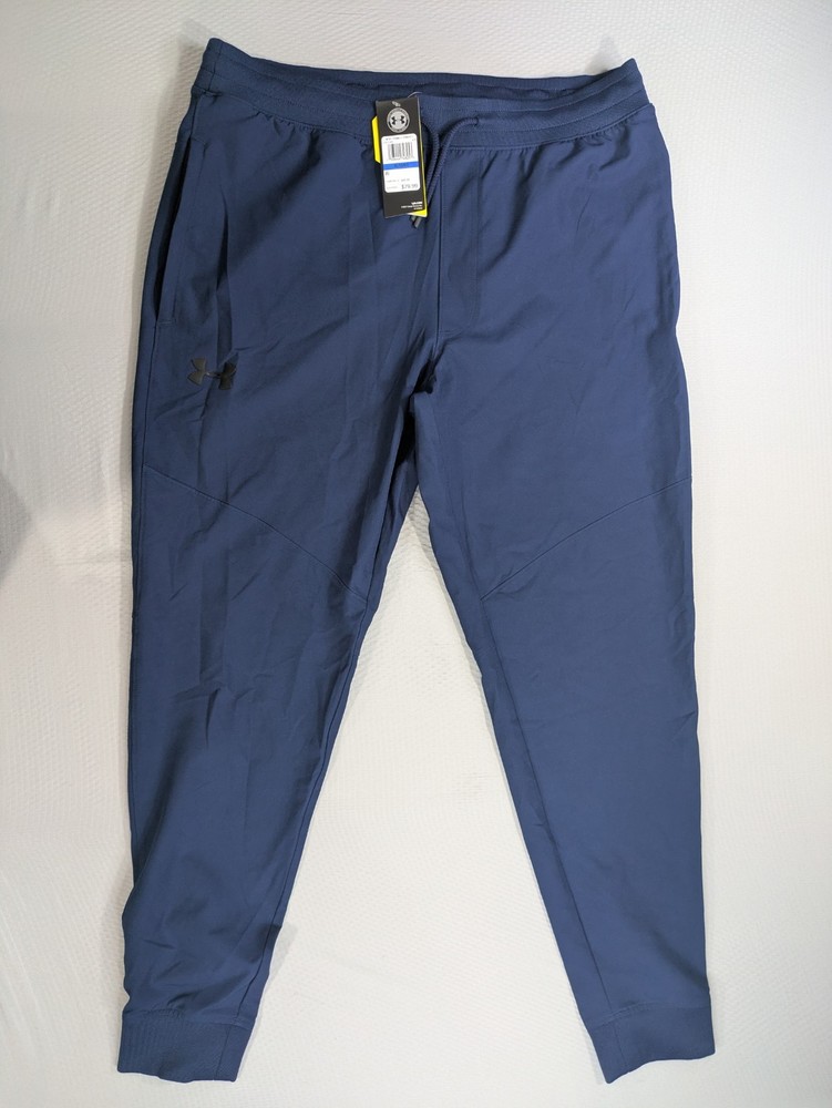 NWT Under Armour Mens Sportstyle Elite Pants Navy Size XL