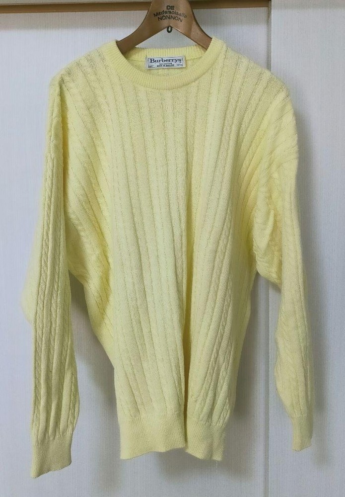 Burberry knit sweater Men's Fashion from Japan