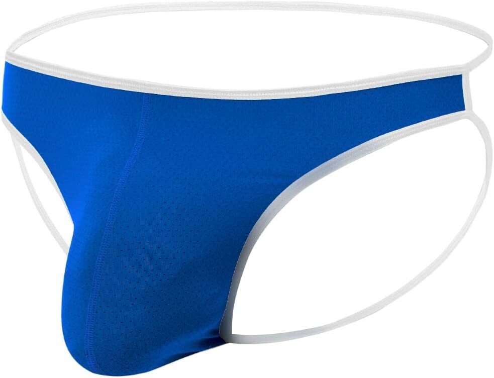 Men's Jockstrops Underwear Comfort Fit Soft Thong G String Mesh T-Back G-string