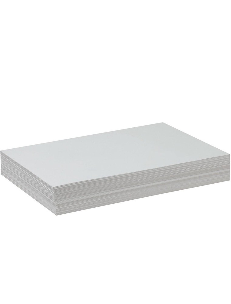Pacon Drawing paper P4742, white, standard weight, 12 x 18 inches, 500 sheets