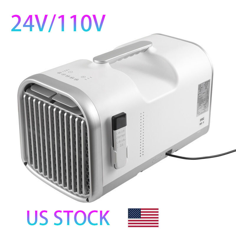 Portable 110V 24V Tent Air Conditioner 3-Wind-Speeds for Car RV Motorhome