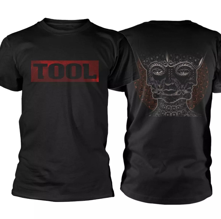 Vintage Style Tool 10,000 Days Logo Black T-Shirt