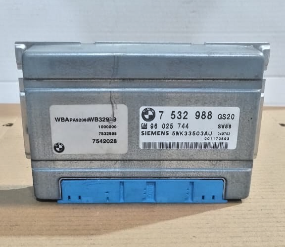 BMW 3 X3 X5 series E46 E83 E53 ECU BASIC TRANSMISSION CONTROL MODULE EGS 7532988