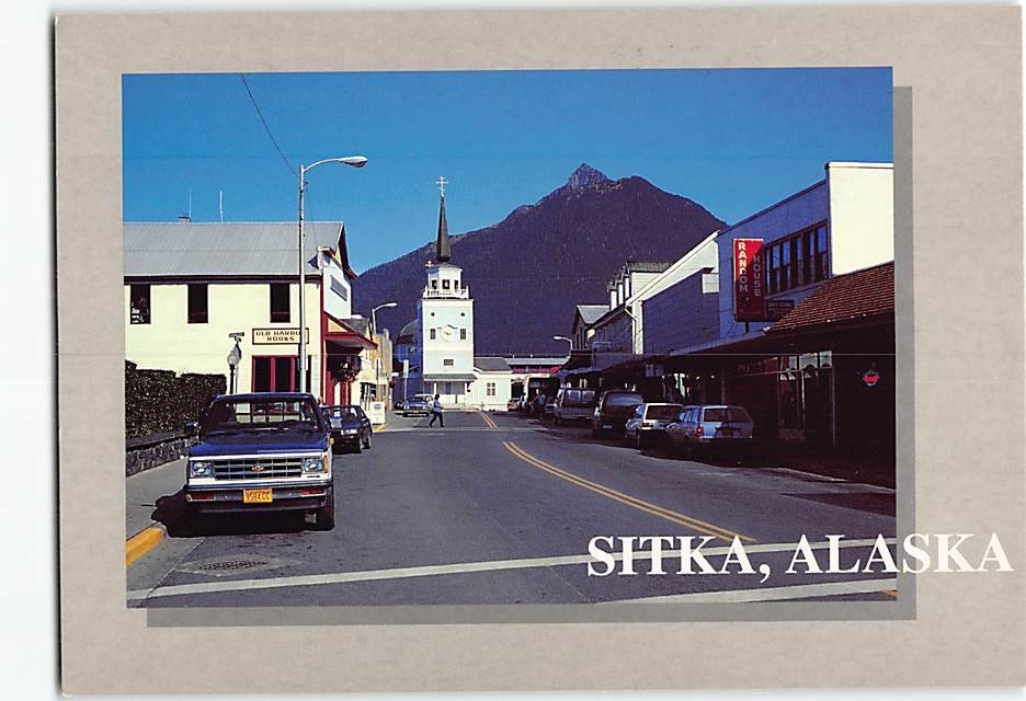 Postcard Sitka Alaska USA