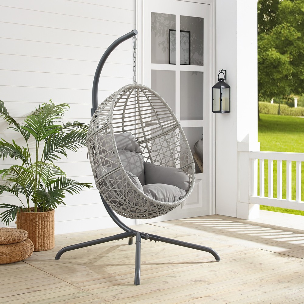 Lorelei Indoor/Outdoor Wicker Hanging Egg Chair -