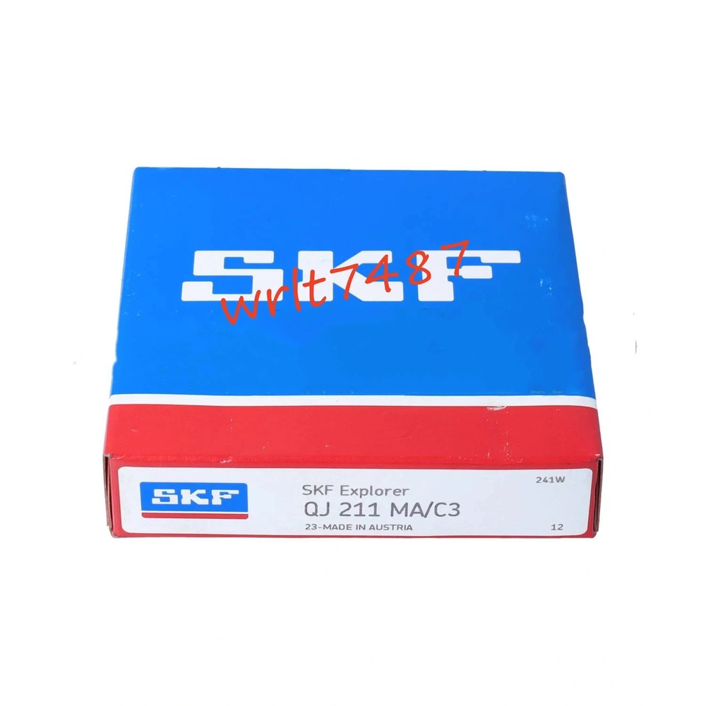 NEW SKF QJ 211 MA/C3 four point contact ball bearing 1PCS #NN