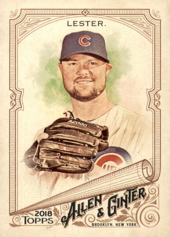 2018 Topps Allen & Ginter - Jon Lester #126