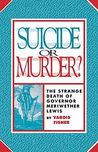 Suicide Or Murder?: The Strange Death - Paperback, by Vardis Fisher - Very Good