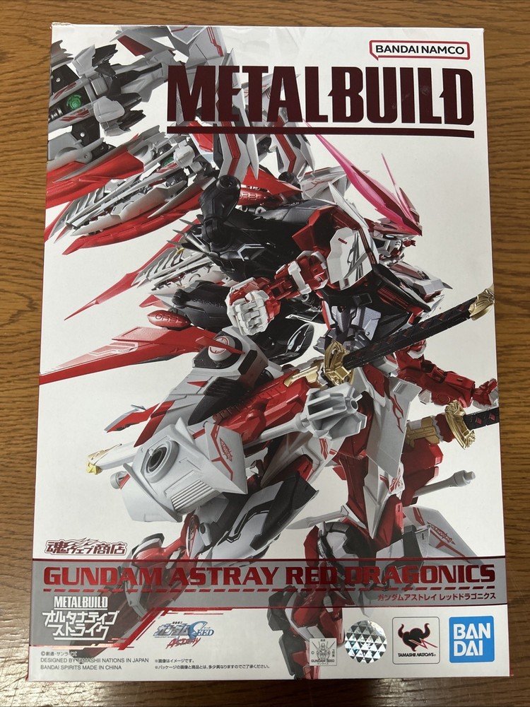 Figure METAL BUILD GUNDAM ASTRAY RED DRAGONICS Japan BANDAI Opened Box Read Desc