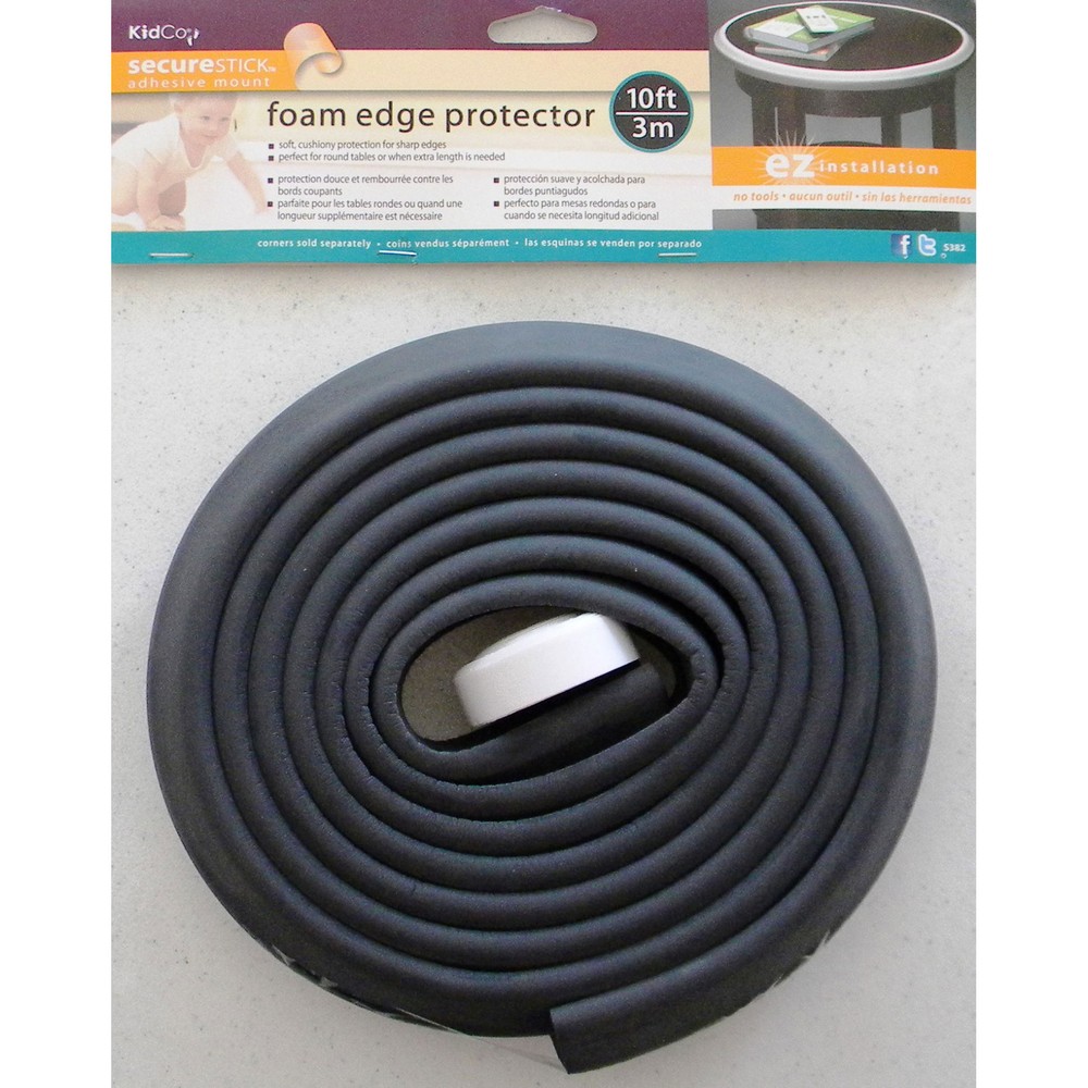 Kidco Foam Edge Protector Black S382