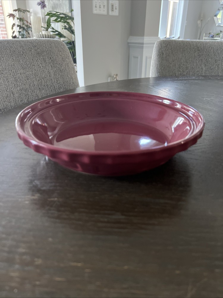 Longaberger Pottery Woven Traditions Paprika 10