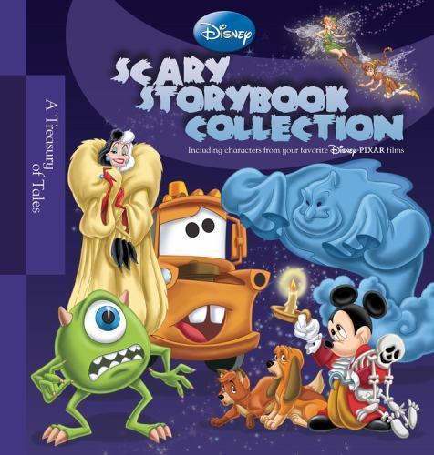 Disney Scary Storybook Collection by Disney Books (2008, Hardcover) 200 Stickers