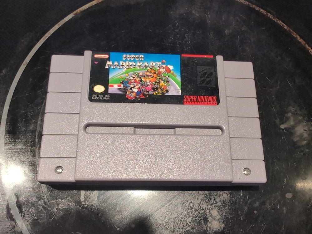 Super Mario Kart (Nintendo SNES, 1992), Cartridge Only