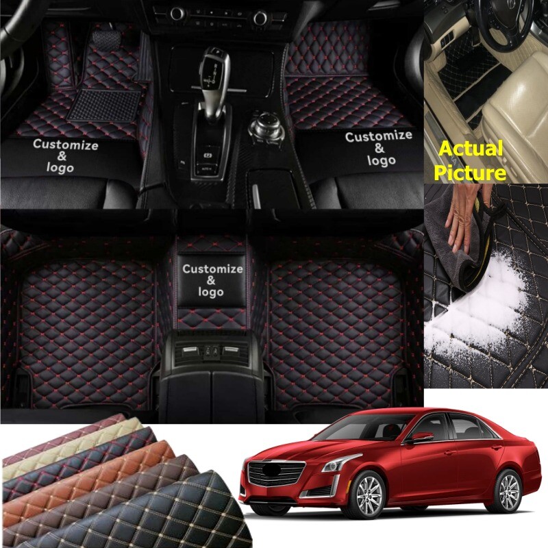 For Audi All Series Luxury Custom Car Floor Mats Auto Liner Carpets All Weather