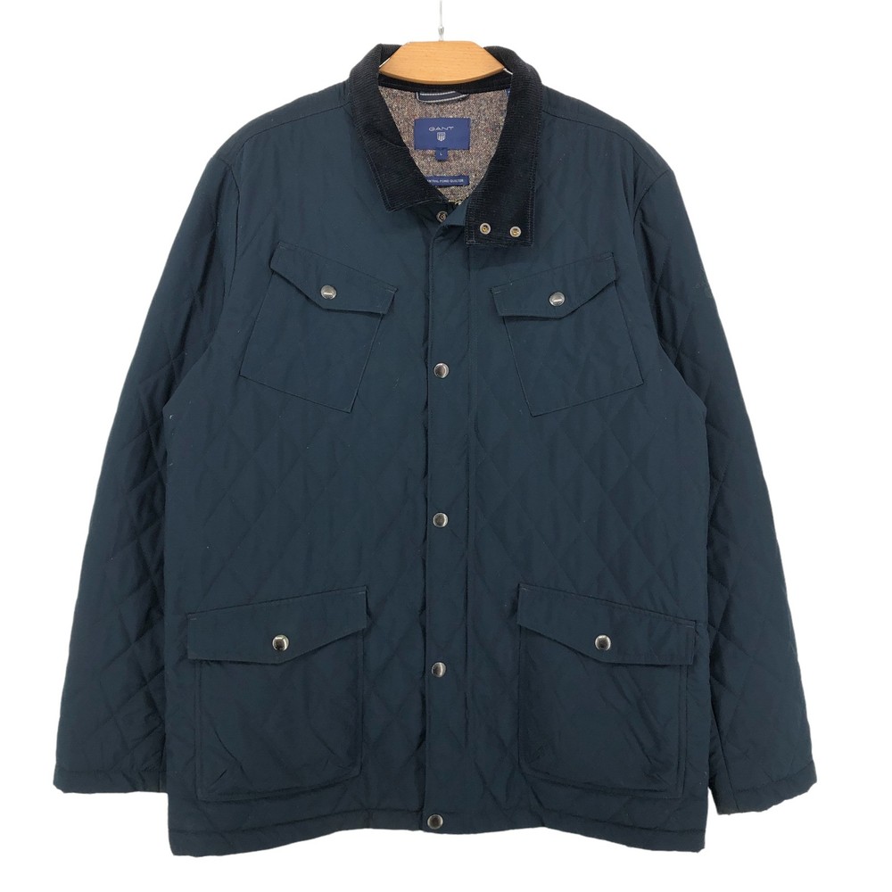 GANT Men The Central Pond Quilter Jacket Coat Size L