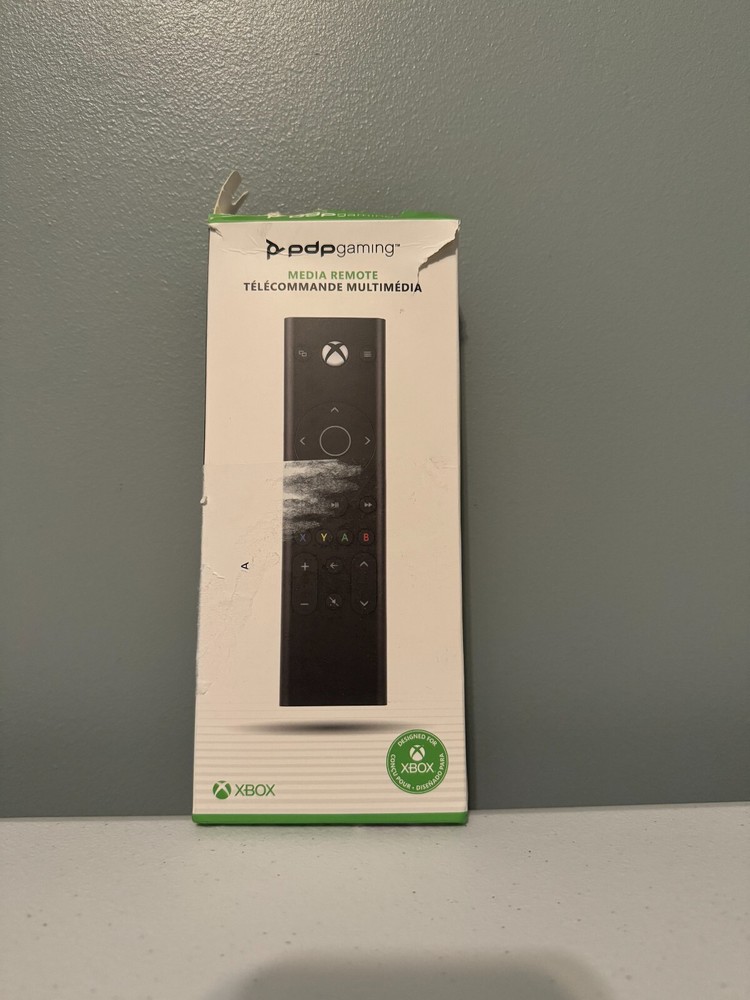 PDP Gaming Media Remote for Xbox Series X S and Xbox One Open Box #F2  