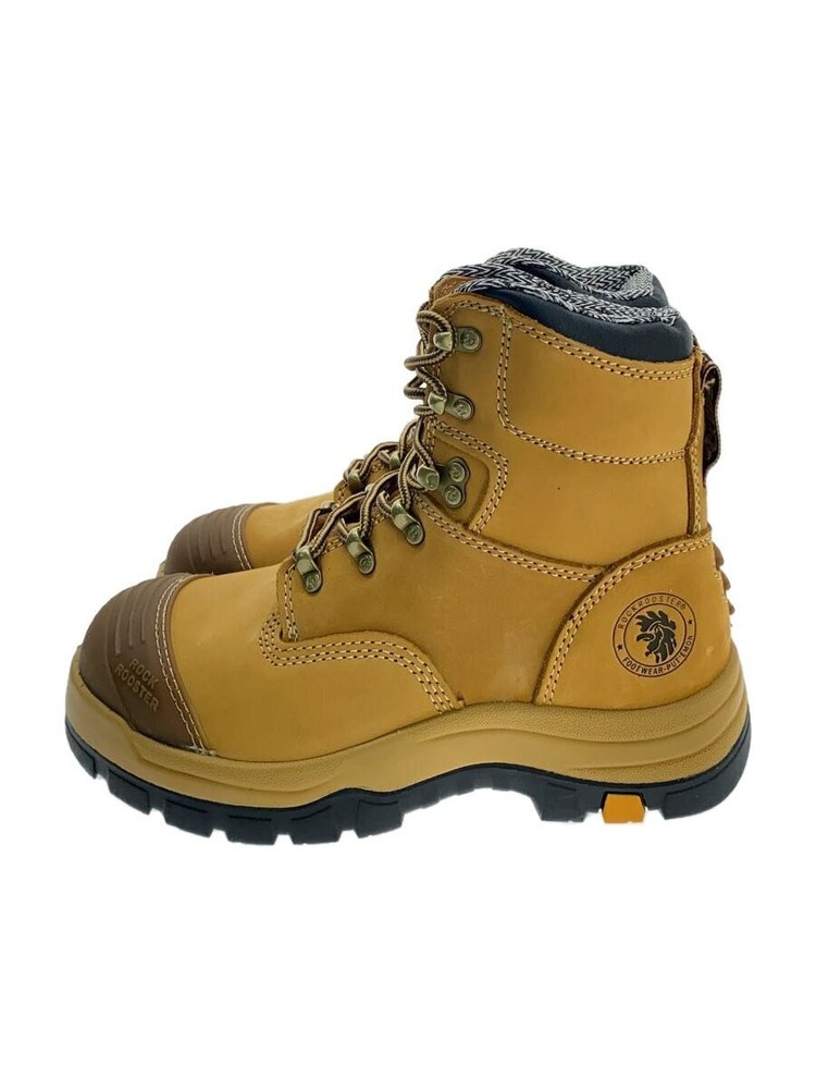 Rockrooster Leather Trekking Boots Size 38 Camel Color Ak232 1187