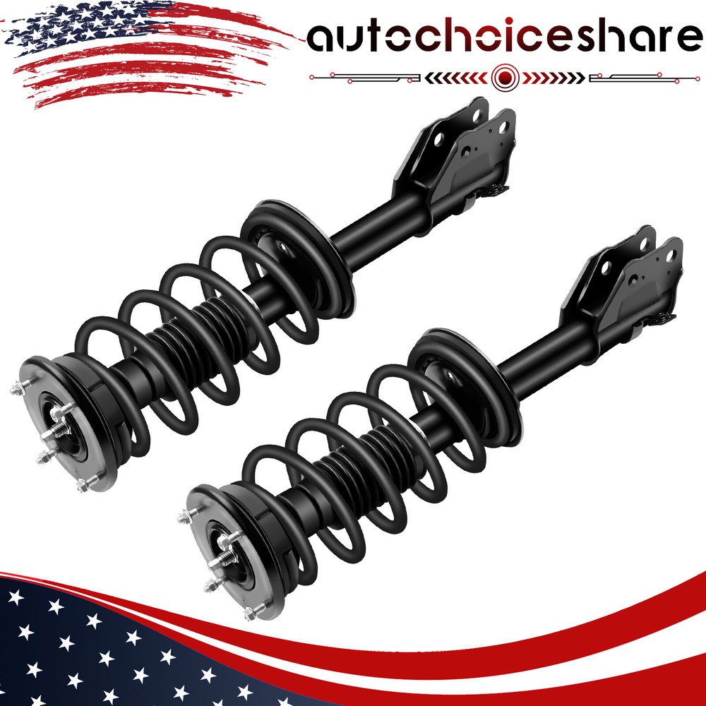 2007-2010 Lincoln MKX Front Loaded Shocks Struts Coil Springs FWD