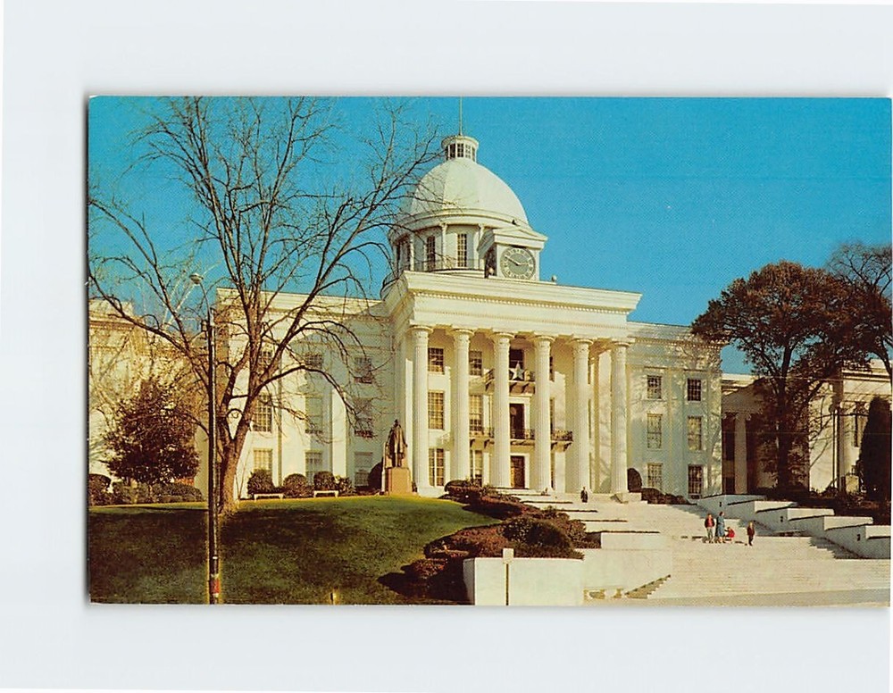 Postcard State Capitol Montgomery Alabama USA
