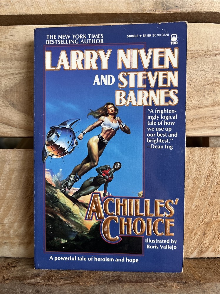 Achilles' Choice by Steven Barnes and Larry Niven (1992 Mass Market)-image