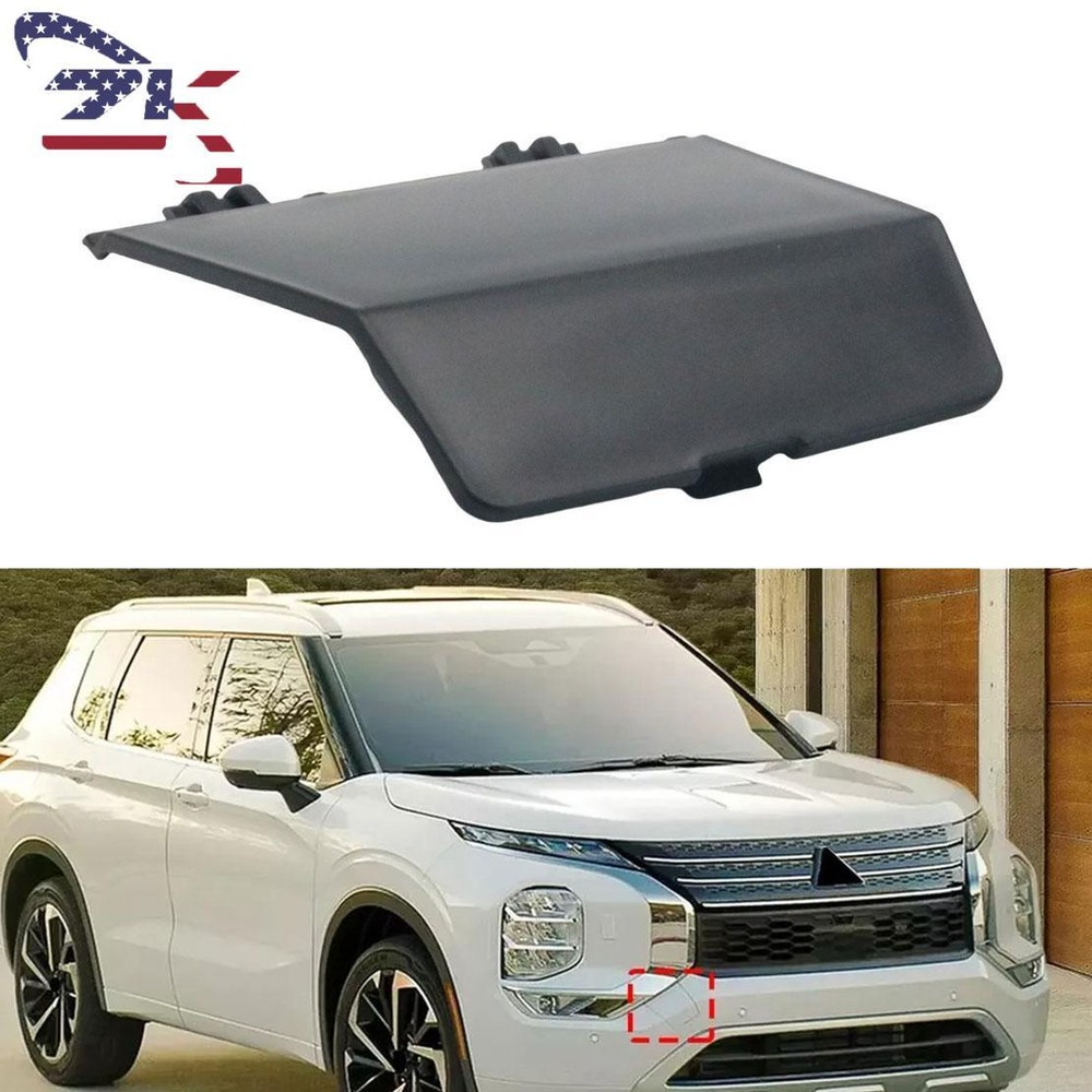 Front Bumper Tow Hook Eye Cover Cap for Mitsubishi outlander 2022-2024 6400L364