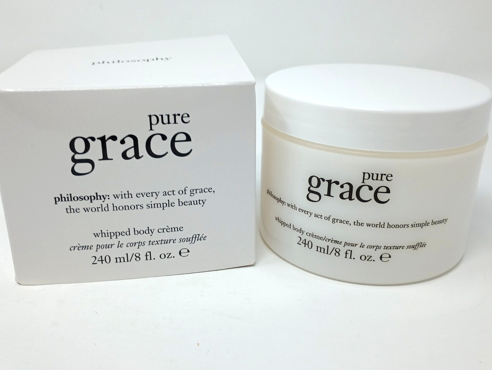 Philosophy Pure Grace Whipped Body Cream 8oz New NIB