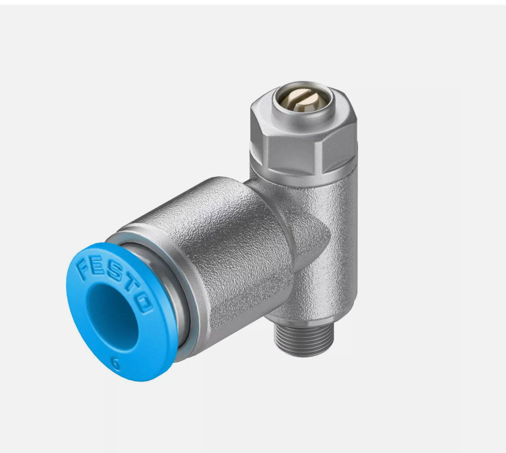 1PC New Festo GRLA-M5-QS-6-D 193139 One-way Flow Control Valve 193139