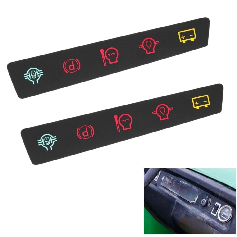 M117670 Dash Panel Decal Indicator Label Sticker for John Deere 4X2 6X4