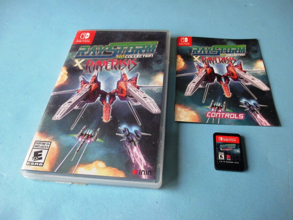RayStorm x RayCrisis HD Collection Nintendo Switch Game w/Case & Booklet
