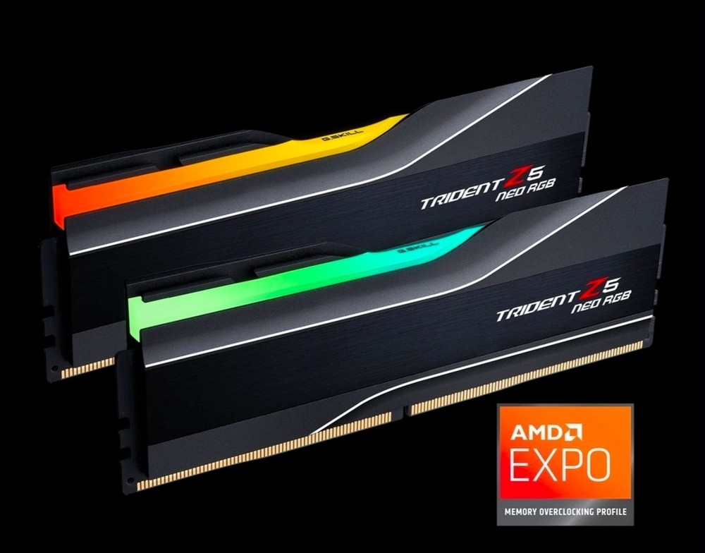 G.SKILL Trident Z5 Neo RGB Series AMD EXPO 32GB (2 x 16GB) PC RAM DDR5-6000 NEW