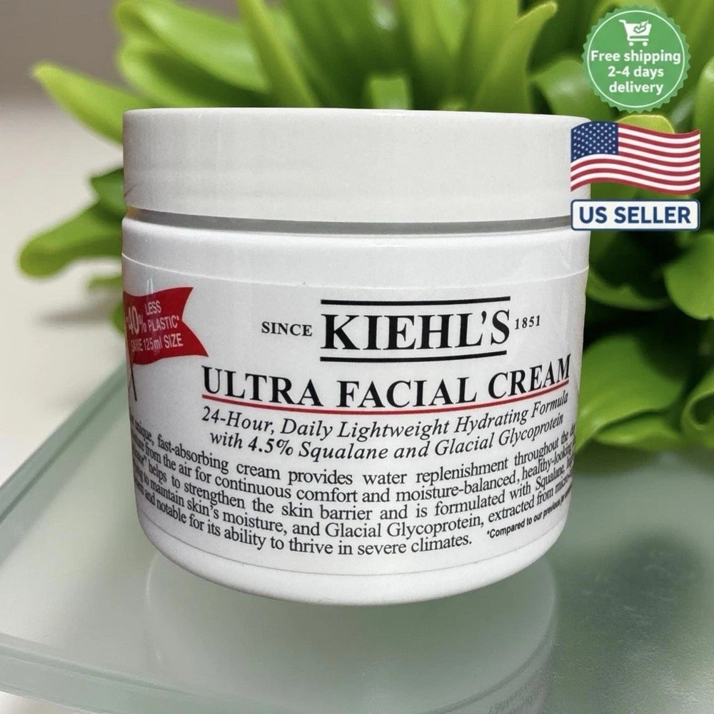 Kiehl's Ultra Facial Cream 4.2 oz / 125 ml | Hydrating Moisturizer