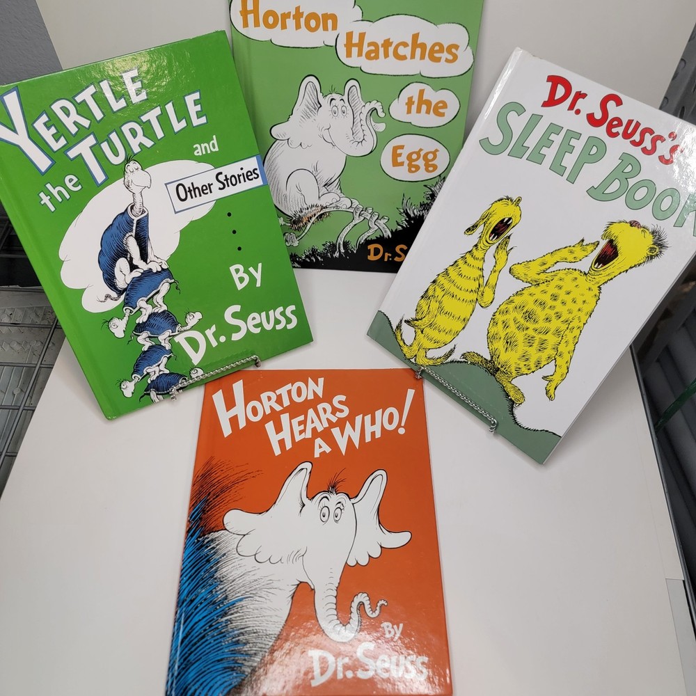4-Bundle Dr Seuss Big Books (Read Description) Horton Hears A Who! Sleep Book